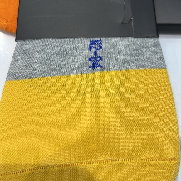 Fashion Jewelry Athletic Socks - Black, Gray, Yellow, Orange, Blue - Picture 3 of 4